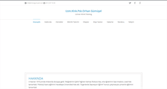 Desktop Screenshot of orhangumusel.com